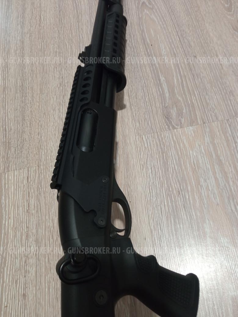 Кронштейн Mesa Tactical на 6 патронов с планкой Вивера для Remington 870 SideSaddle