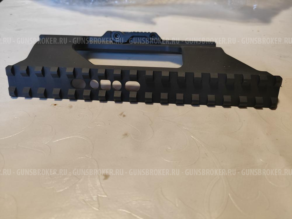 Кронштейн на Сайгу, Вепрь, АК. Боковой быстросьемный.