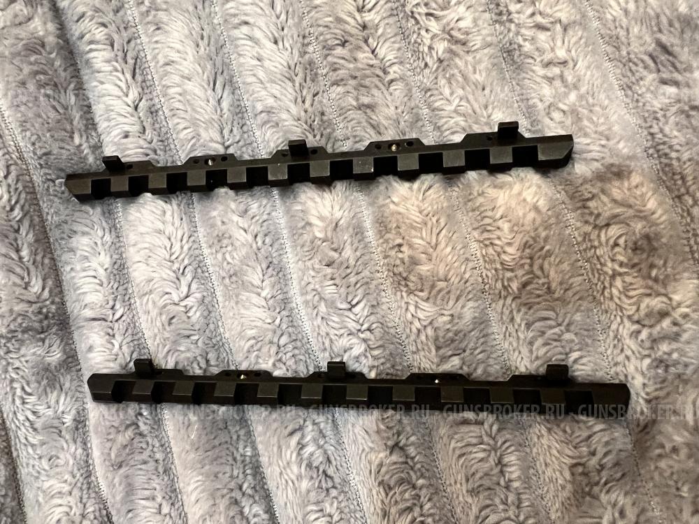 Кронштейн на тоз-34 пикатини/вивер на планку 8мм