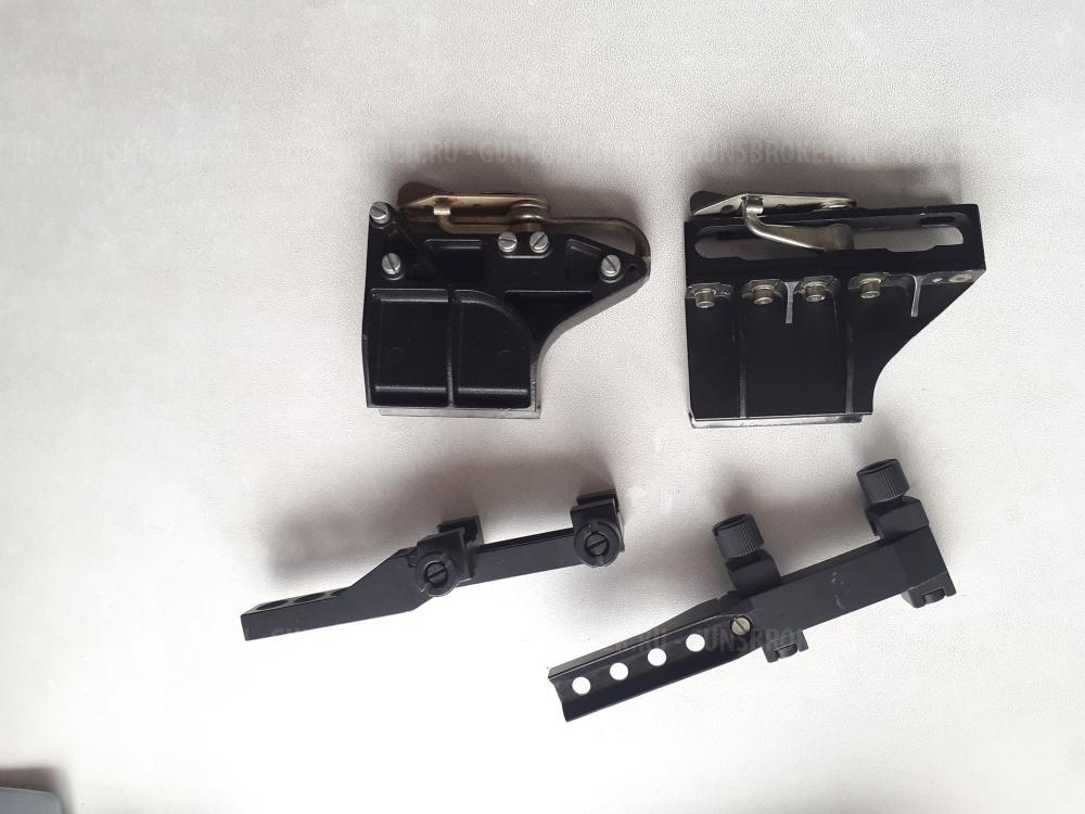 Кронштейн на вивер ,боковой ,крышки дневные- для ночного прицела