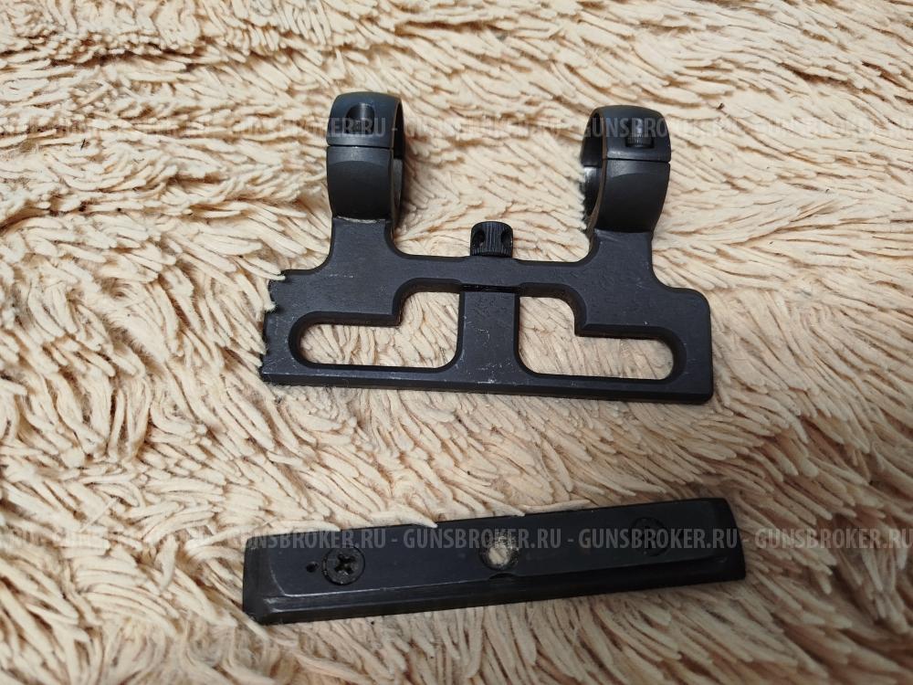 Кронштейн с планкой под оптику МЦ 20 01