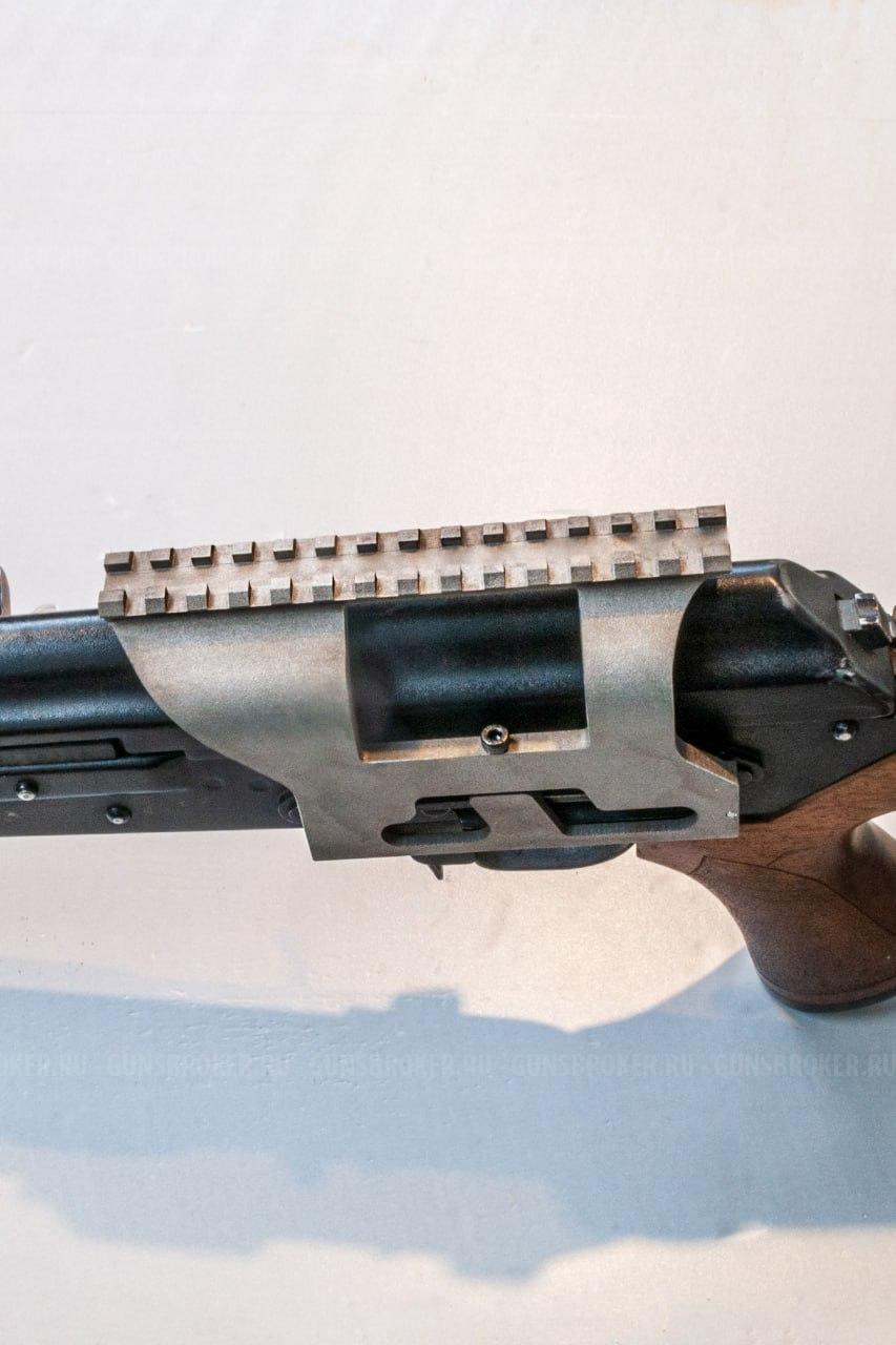 Кронштейн стальной на с планкой вивера на Вепрь 308, Вепрь 7.62х54 и им подобные