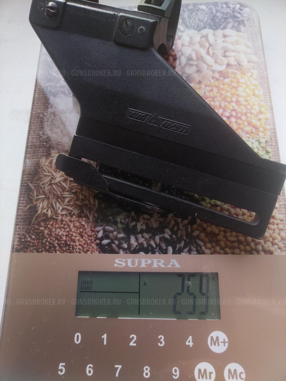 Кронштейн ТИГР (d-25,4 мм) + 45 мм вынос вперед (ИЖМАШ, сб. 8-03)