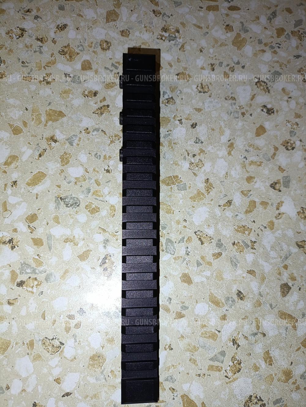 Кронштейн Вивер( пикатини) на Мосина вместо штатного целика