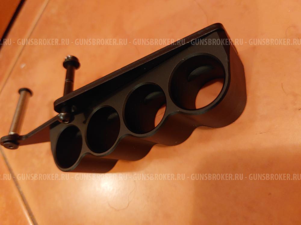 Кронштейн/патронташ (сайд-сэдл) для Remington 870 на 4 патрона