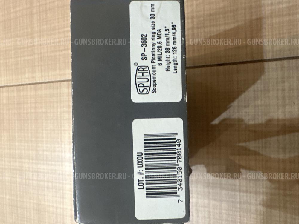 Кронштейны быстросъемные для оптических прицелов