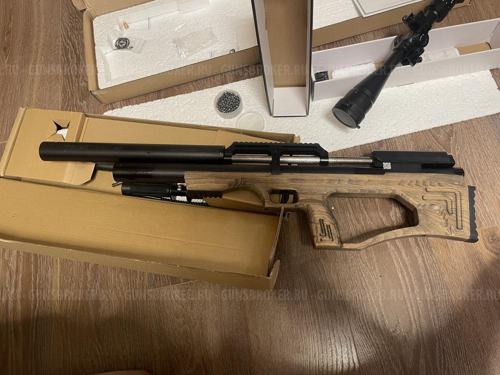 Krugergun Снайпер Bullpup 6.35 PCP + T-Eagle + насос + комплект