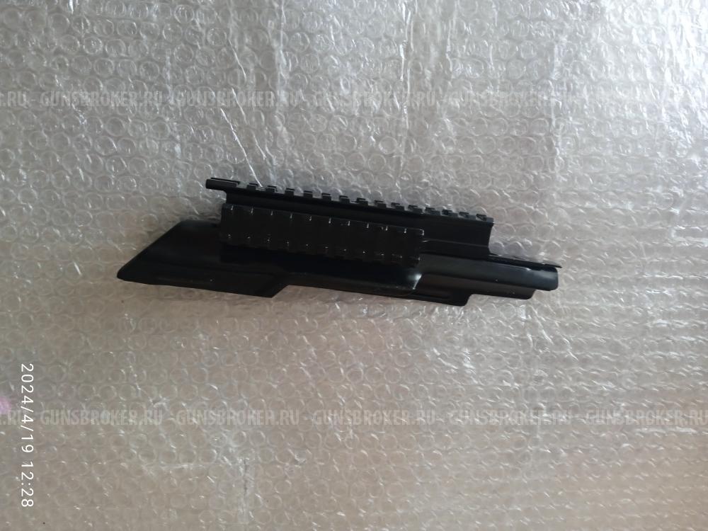 Крышка ствольной коробки ребристая с планкой