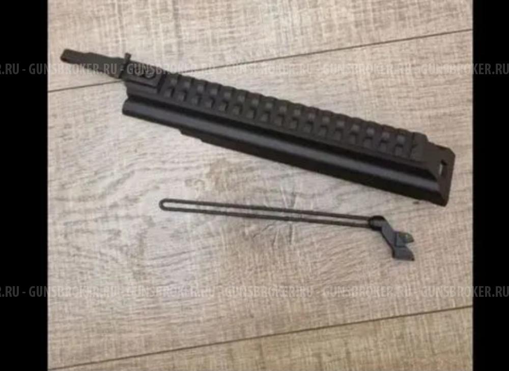 Крышка ствольный коробки на АК с планкой пикантини