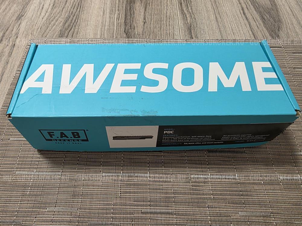 Крышка затворной коробки АК/АКМ производство Израиль с планкой пикатини