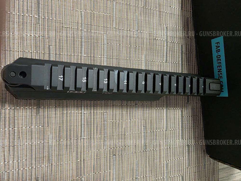 Крышка затворной коробки АК/АКМ производство Израиль с планкой пикатини