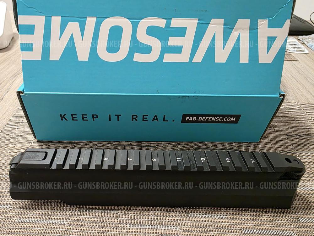 Крышка затворной коробки АК/АКМ производство Израиль с планкой пикатини