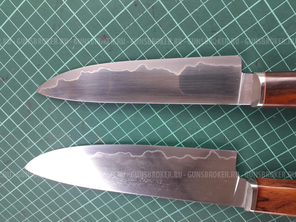 Кухонная пара.Ножи из ламината.