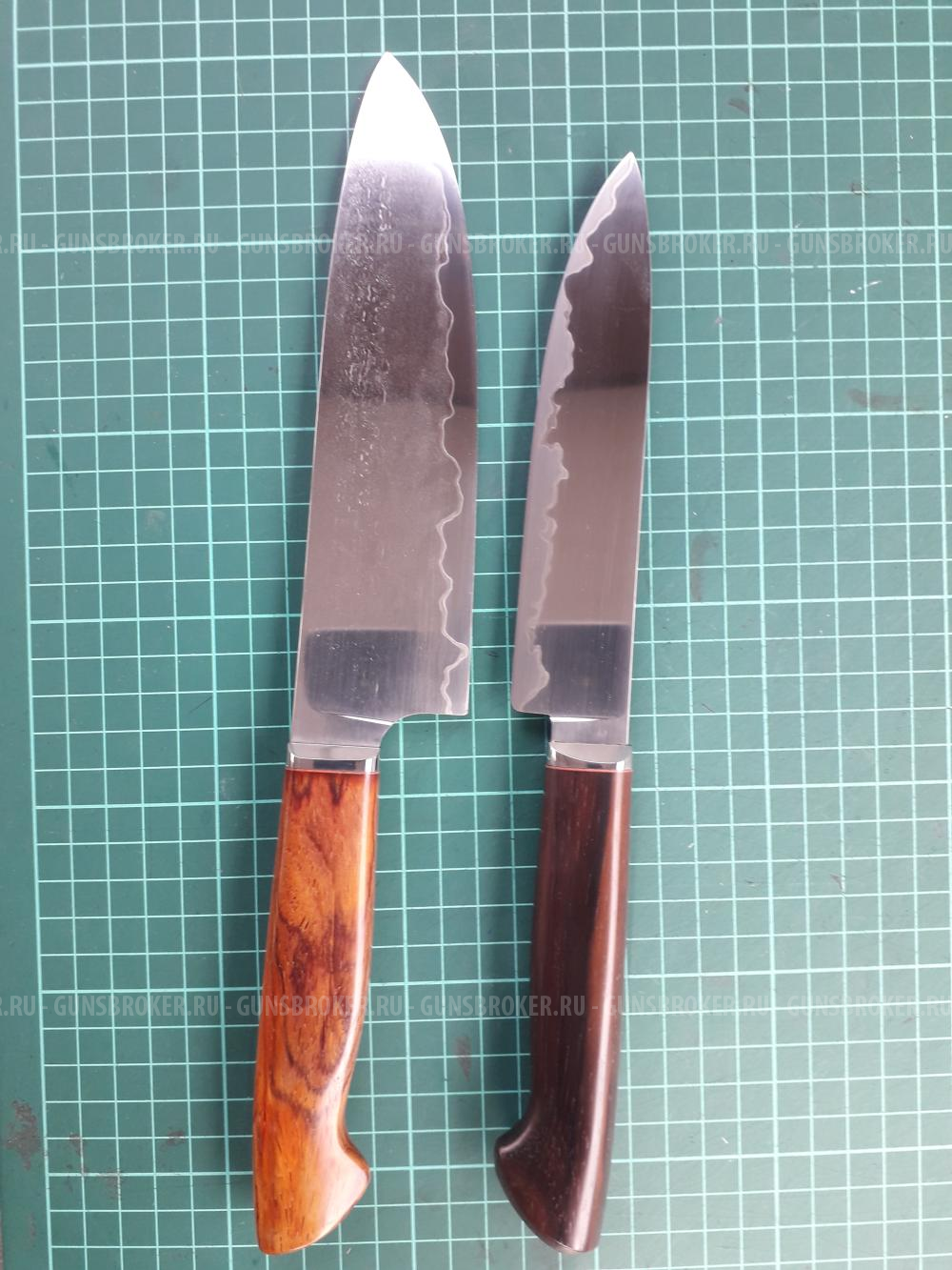 Кухонная пара.Ножи из ламината.