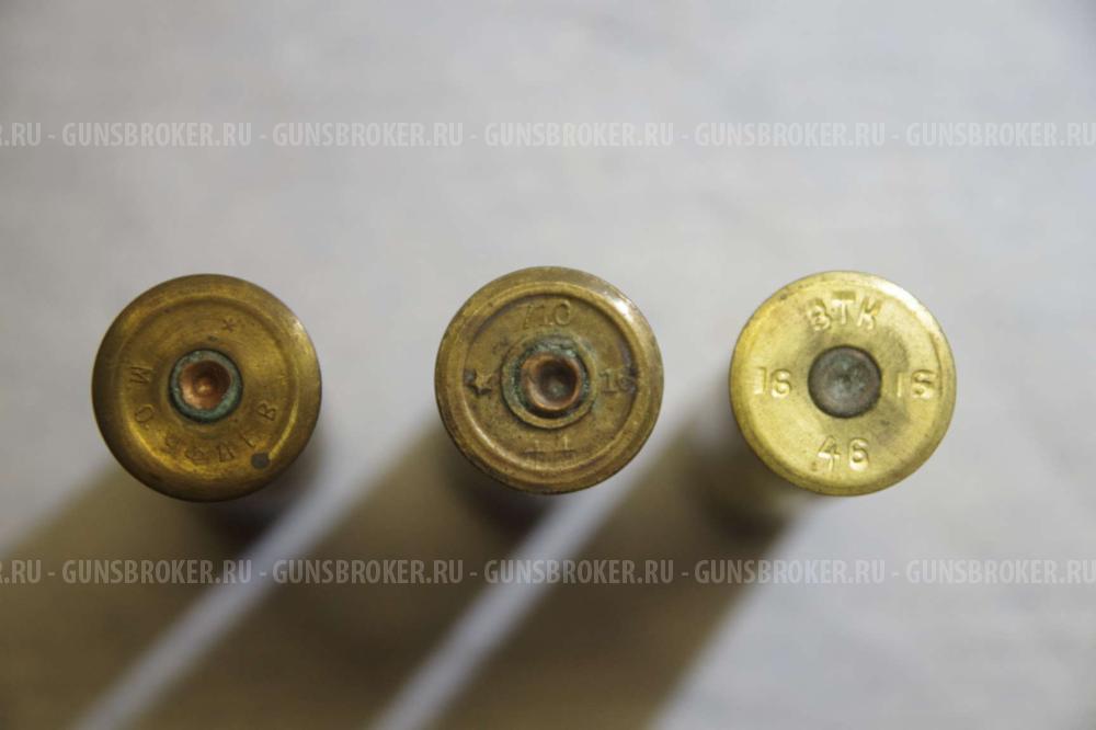 Куплю латунные гильзы 16 калибра. До 1950 года выпуска.
