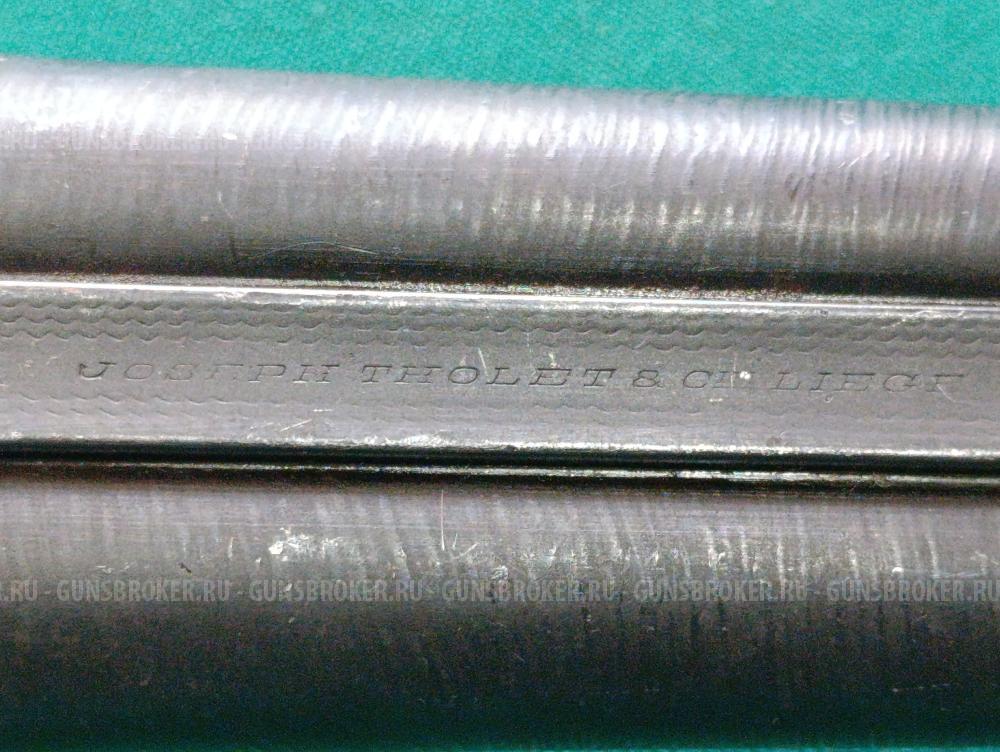 Курковое антикварное ружьё Joseph Tholet & Cie, Льеж, Бельгия
