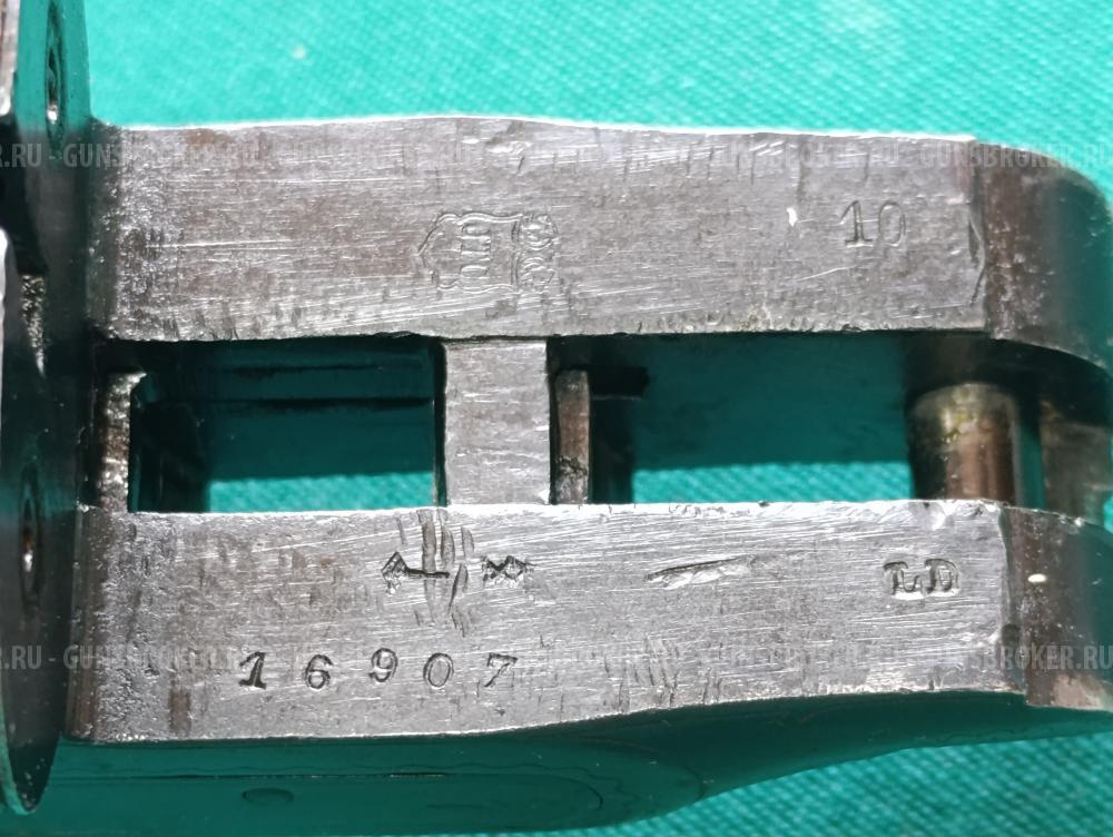 Курковое антикварное ружьё Joseph Tholet & Cie, Льеж, Бельгия