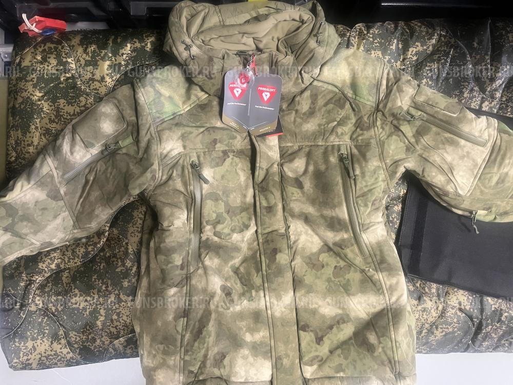 Куртки тактические зимние 5.45 «БАРС» в цвете мох и коричневая.