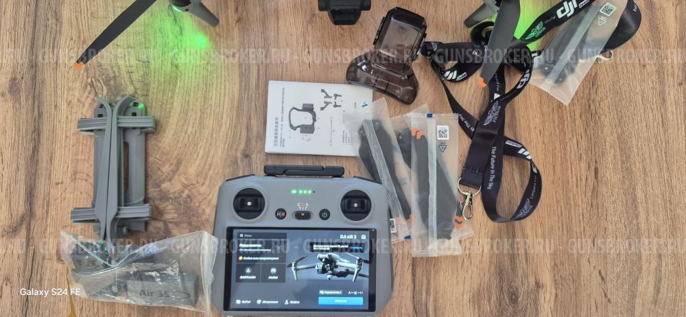 Квадрокоптер  dji air 3 fly combo more 