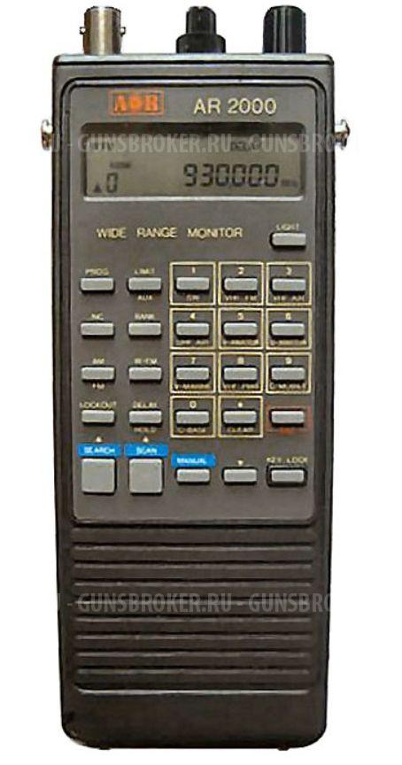 КВ/УКВ-сканер (сканирующий приёмник) AOR AR-2000.