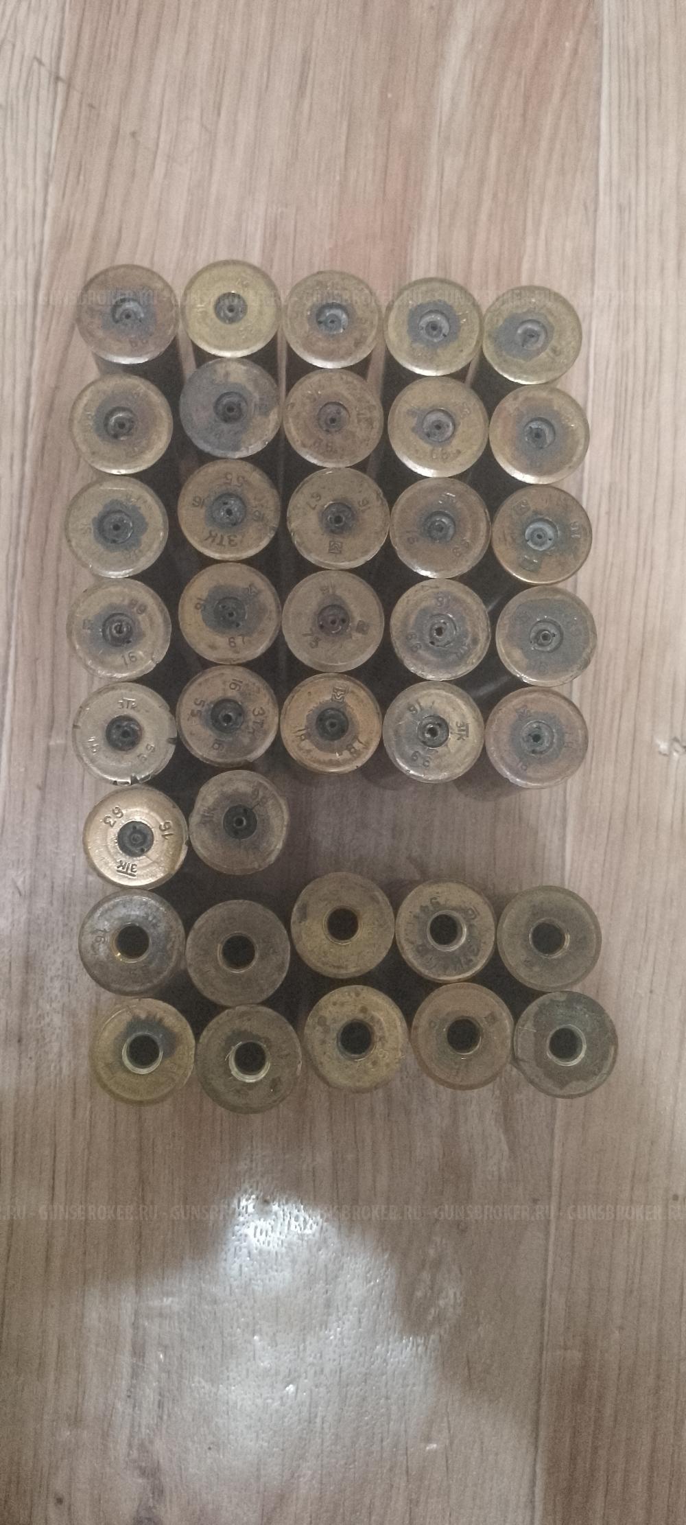 Латунные гильзы б/у 16 калибр