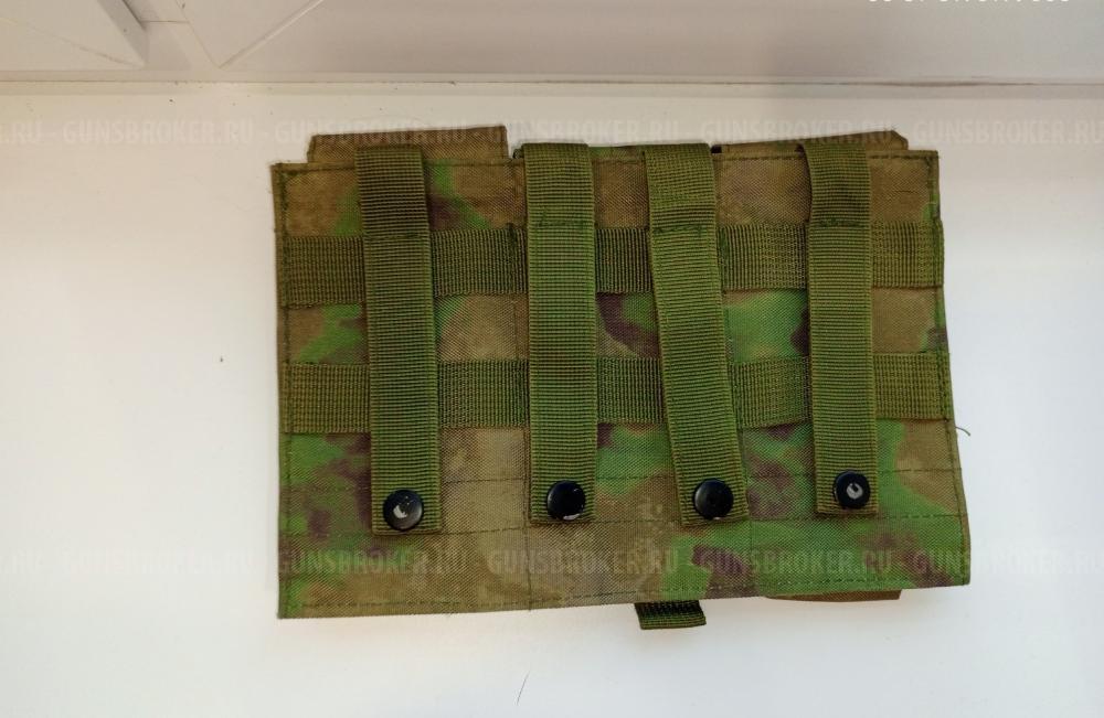 Штурмовой подсумок закрытого типа  для размещения трех магазинов АК