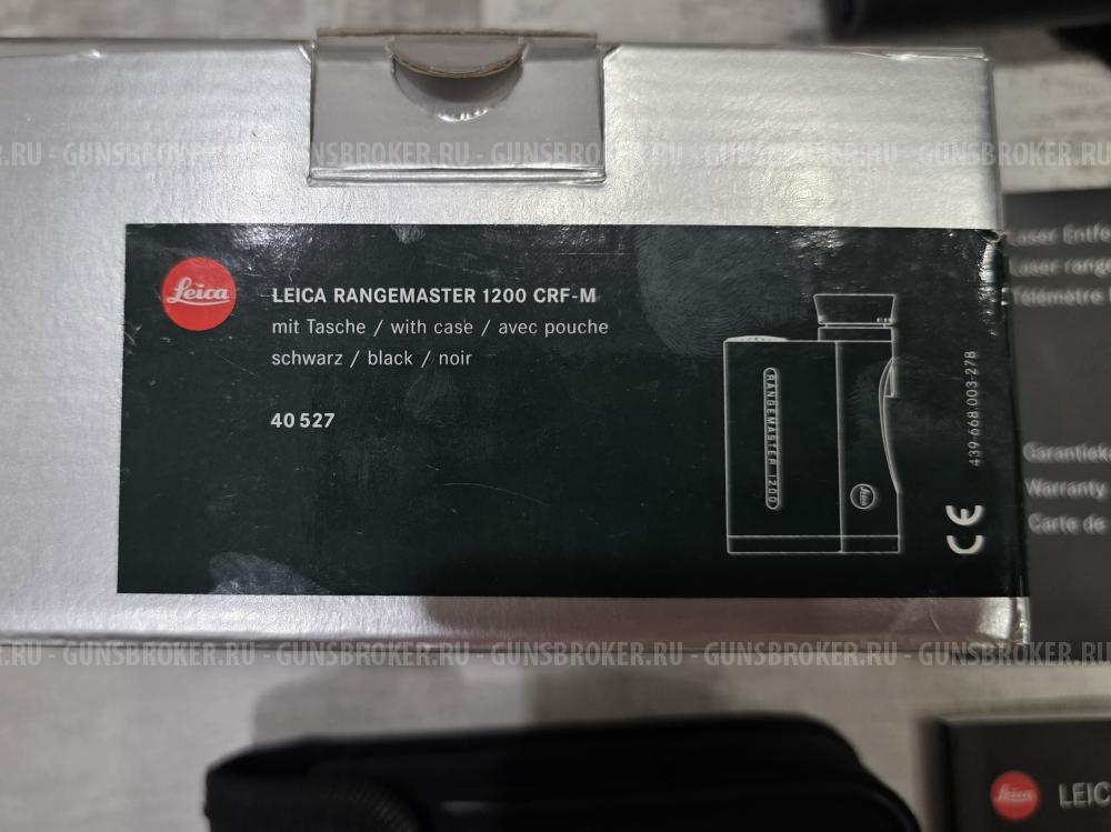 Лазерный дальномер leica rangemaster 1200