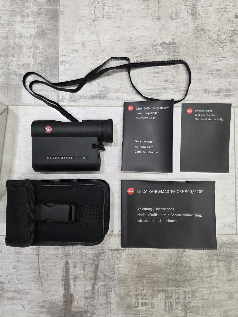 Лазерный дальномер leica rangemaster 1200