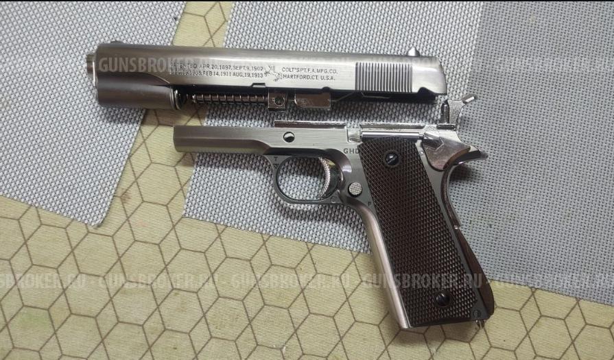 Легенда Кольт 1911А.Полный метал,разборной.Маштаб 1к 1