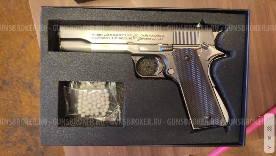 Легенда Кольт 1911А.Полный метал,разборной.Маштаб 1к 1