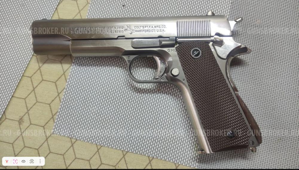 Легенда Кольт 1911А.Полный метал,разборной.Маштаб 1к 1