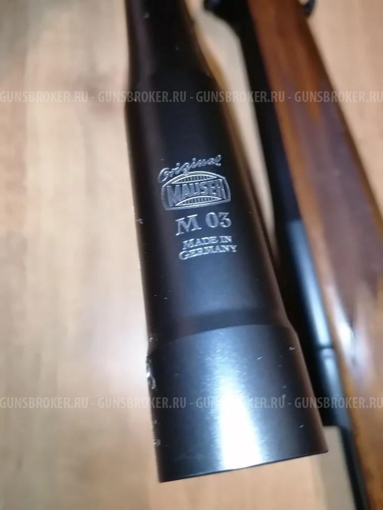Легендарный классический болтовой Mauser Wechsellauf M03 в двух кал.9.3х62 и 243 Win
