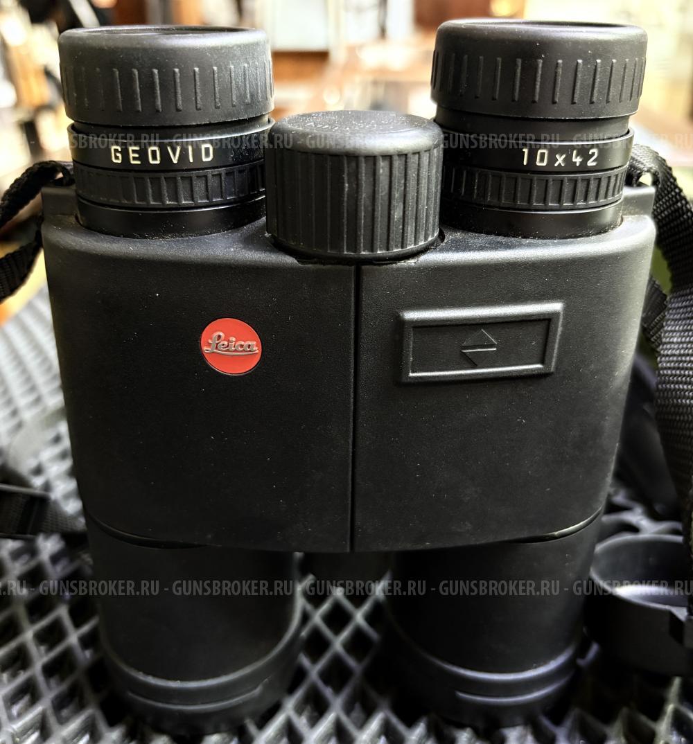 LEICA GEOVID 10x42 БИНОКЛЬ + ДАЛЬНОМЕР