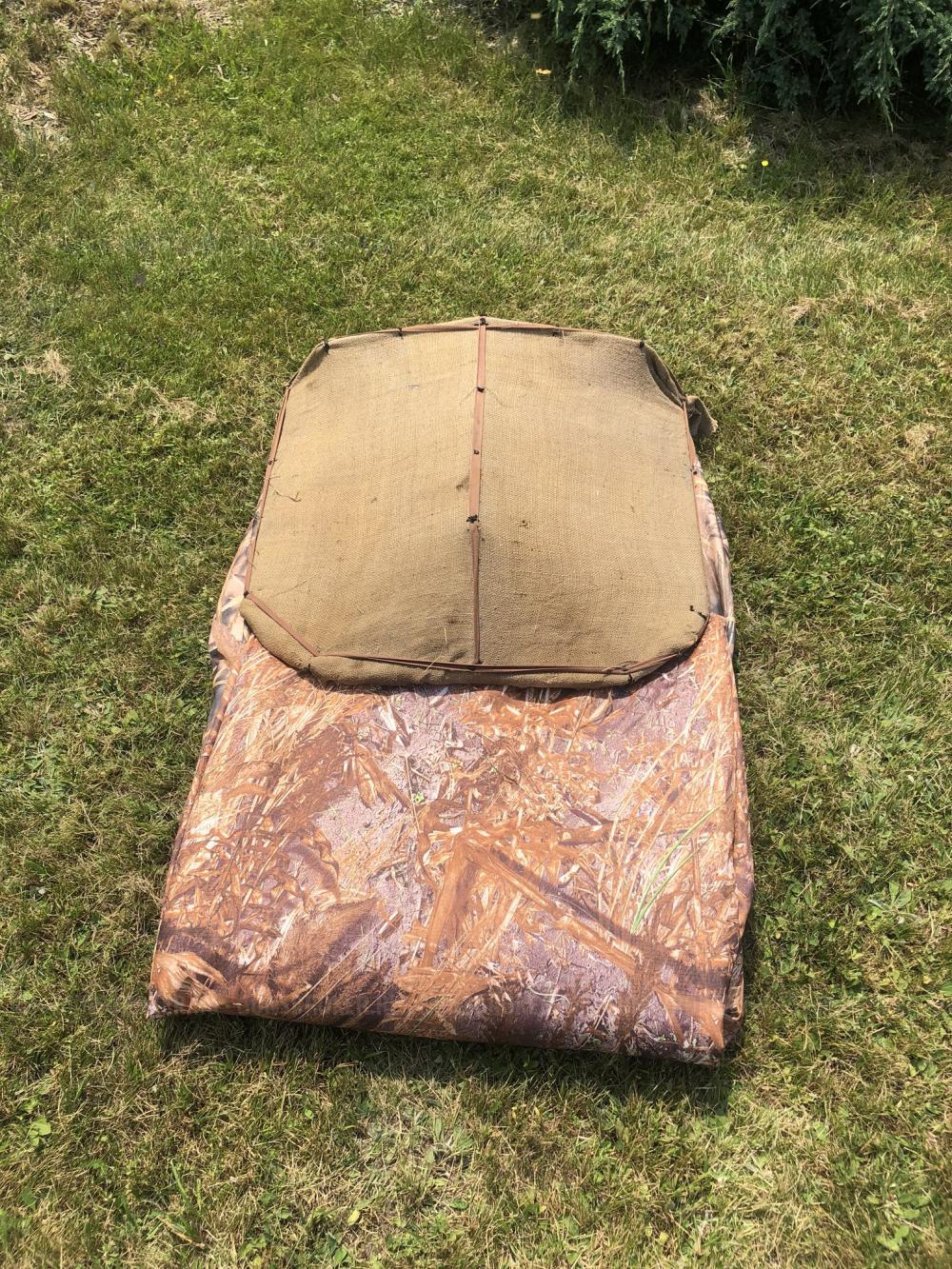 Лежачий скрадок засидка