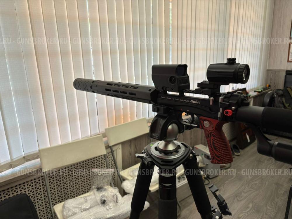 Леший-2, 6.35/600мм, коллиматор+магнифер, патроны 1 банка, чехол. Новая, без эксплуатации