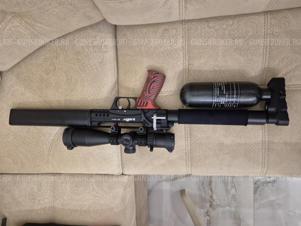 Леший 2, комплект-ружье с колбой 0,42л, оптический прицел, баллон 6,8л с зарядной станцией