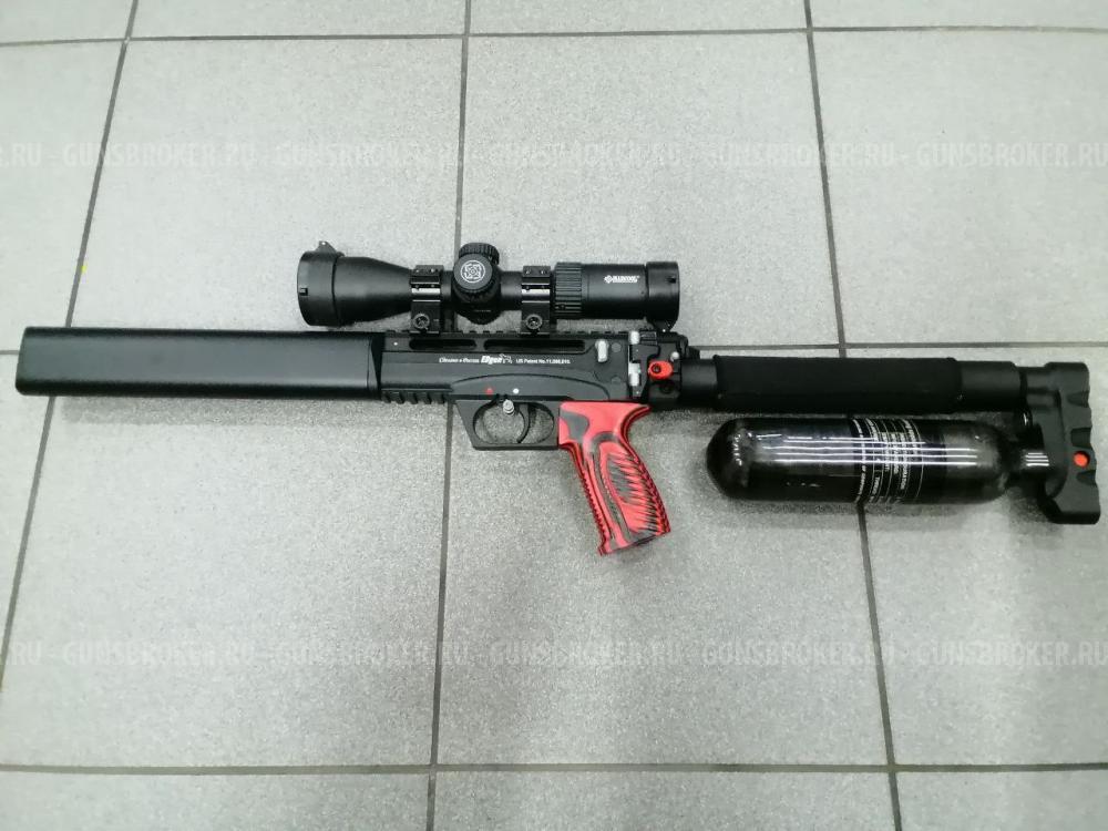 Леший 2, PCP пневматическая винтовка , 7,62мм/350мм.