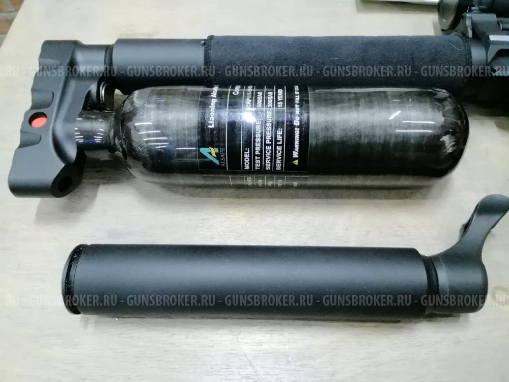 Леший 2, PCP пневматическая винтовка , 7,62мм/350мм.