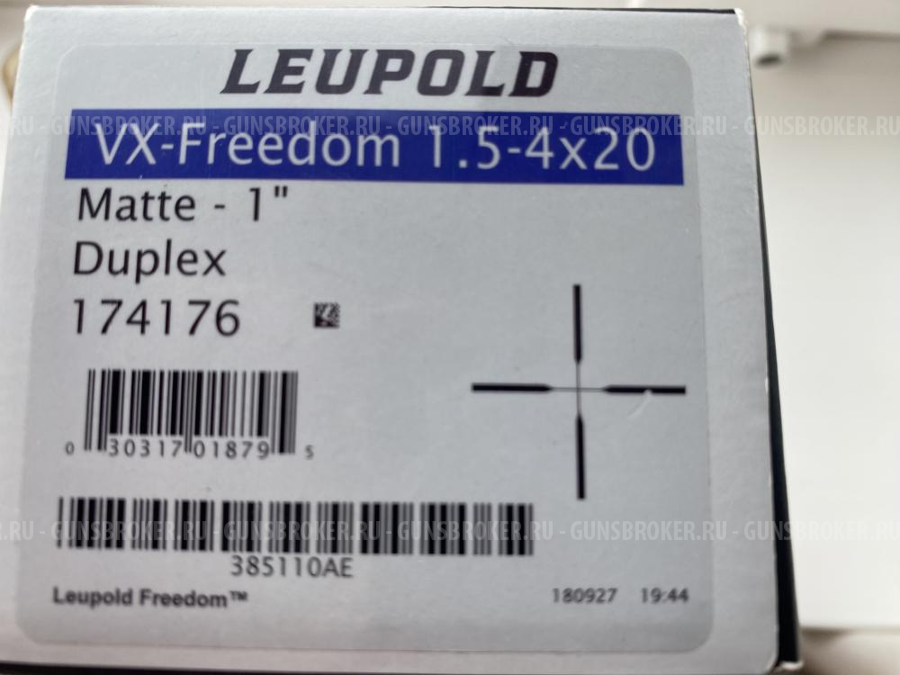 Leupold freedom 1.5-4x20 