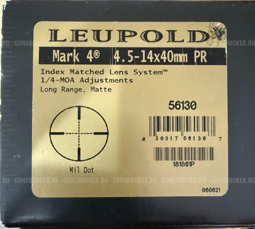 Leupold Mark 4   4.5-14*40mm PR