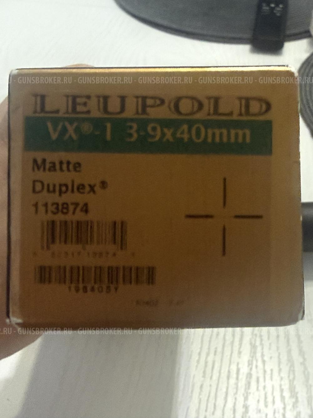 Leupold vx-1 3-9*40