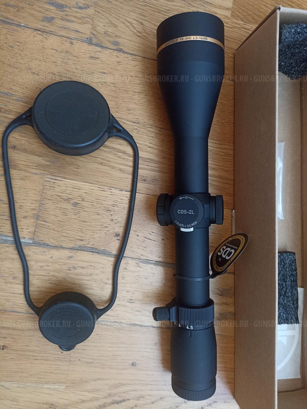Leupold vx-3HD CDS-ZL 4.5-14X50 новый