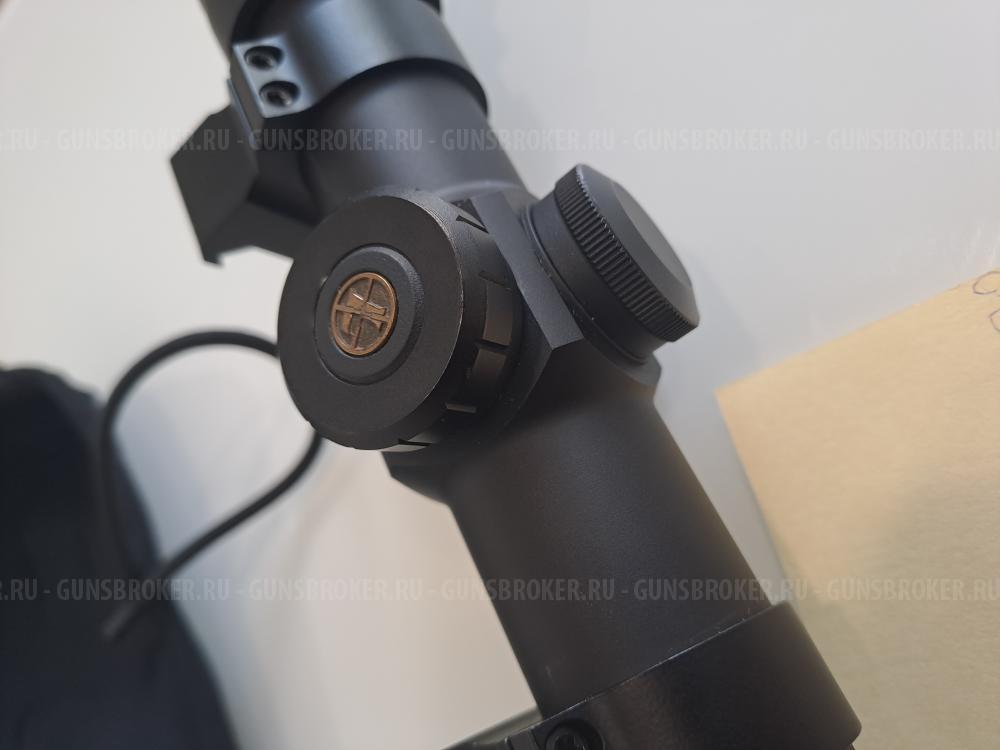 Leupold VX-R 1.25x4 20 c подсветкой Red с кольцами QRW