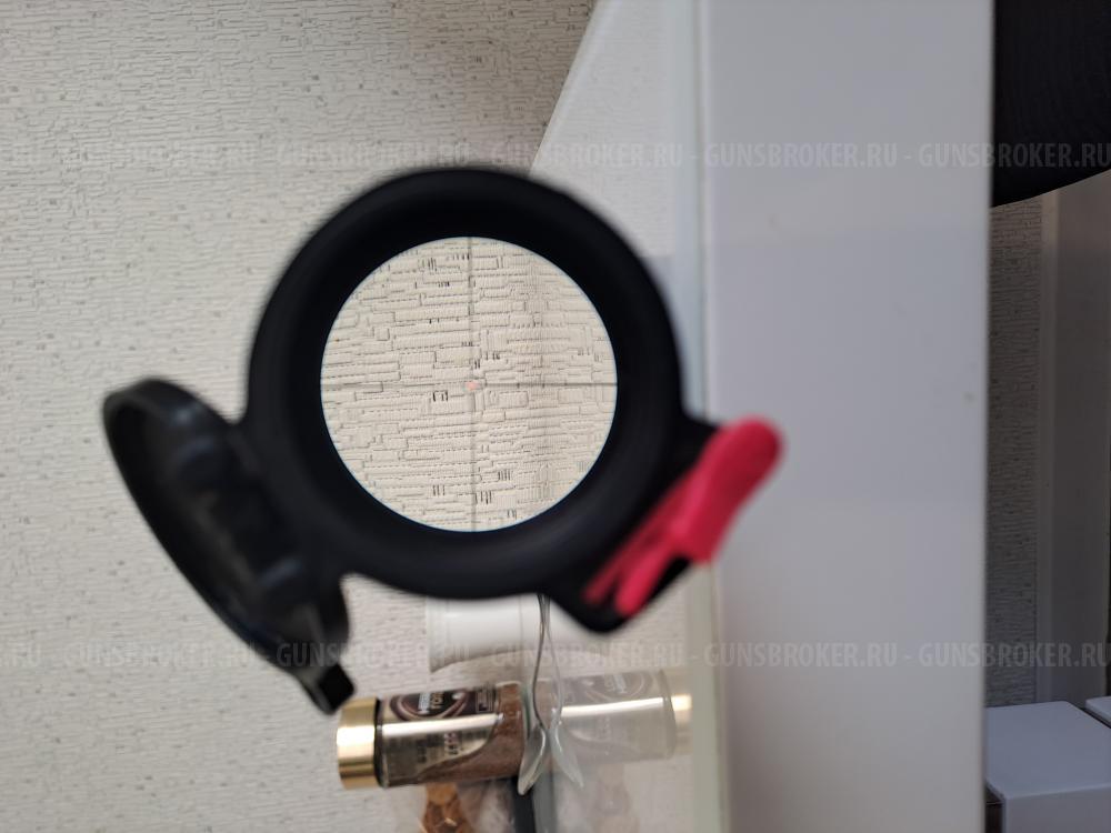 Leupold VX-R 1.25x4 20 c подсветкой Red с кольцами QRW