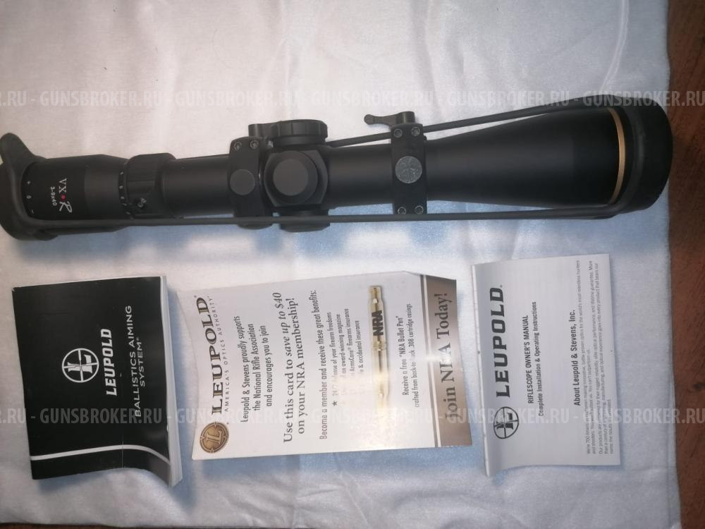 LEUPOLD VX R 3 - 9 x 40 Balistik FireDot 111236