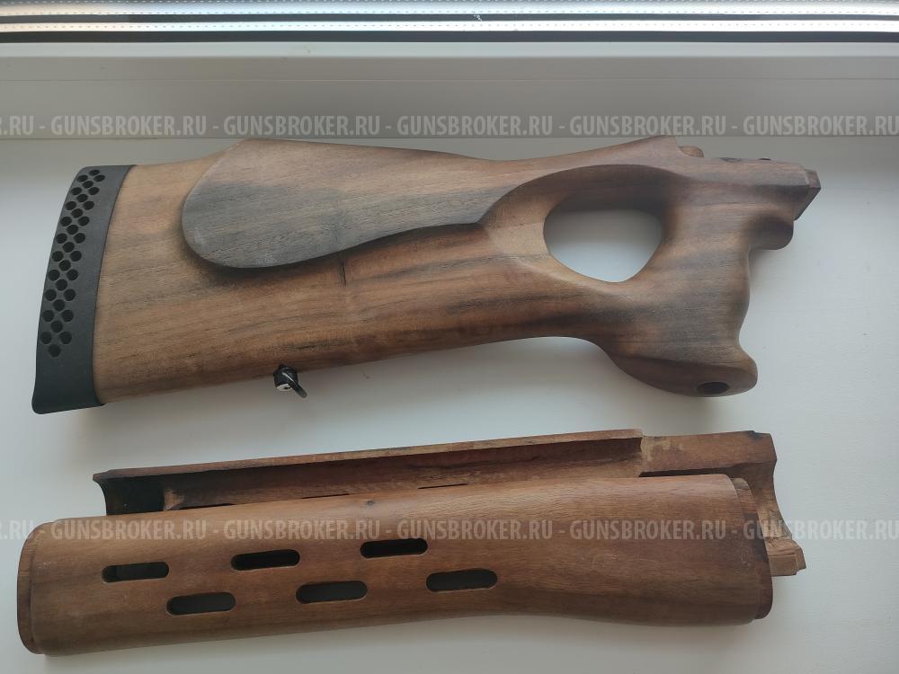 Леворукий приклад для карабина Тигр