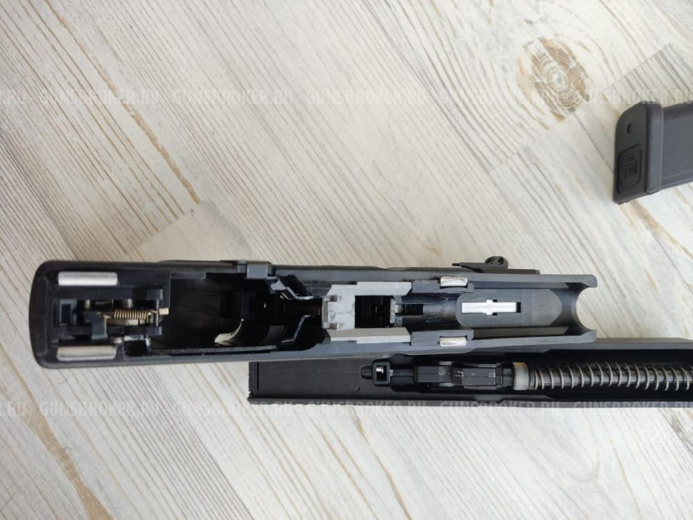 лицензионный GLOCK-17 gen.3 umarex (GHK) со стальным затвором, купить