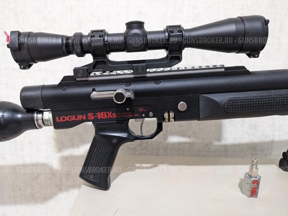 LOGUN S-16Xs, кал. 4.5мм, раритет, созданный сумрачными гениями английской инженерии)) 