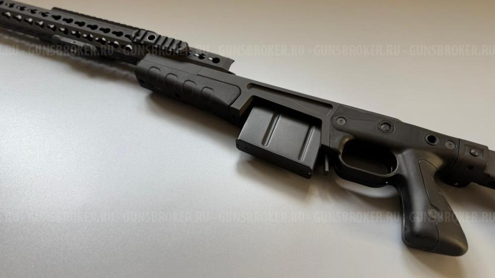 Ложа Accuracy International AX AICS Chassis на Remington 700 Long Action.