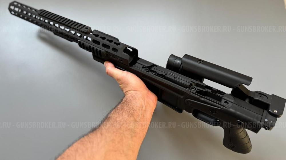 Ложа Accuracy International AX AICS Chassis на Remington 700 Long Action.
